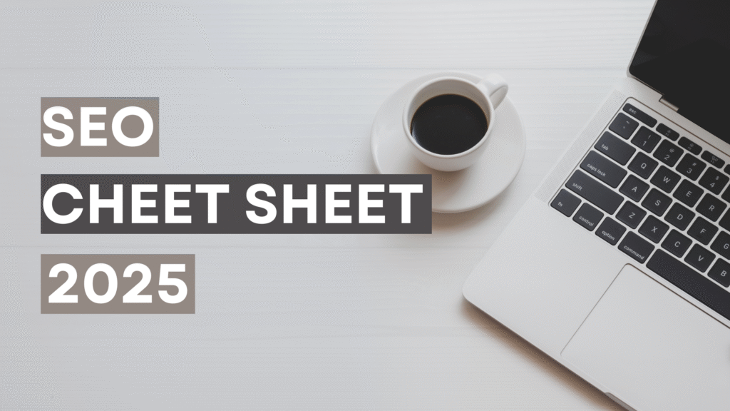 seo-cheatsheet-2025